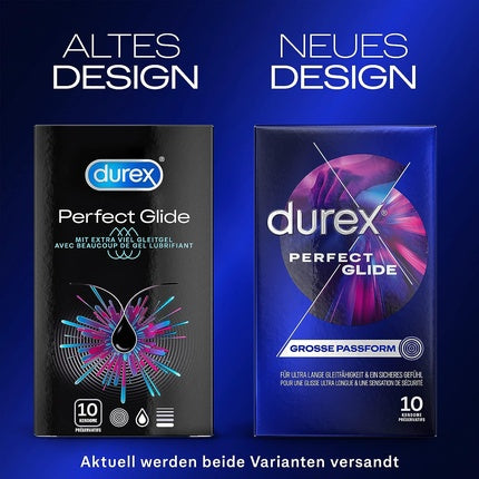 Prezervative Durex Perfect Glide, transparent