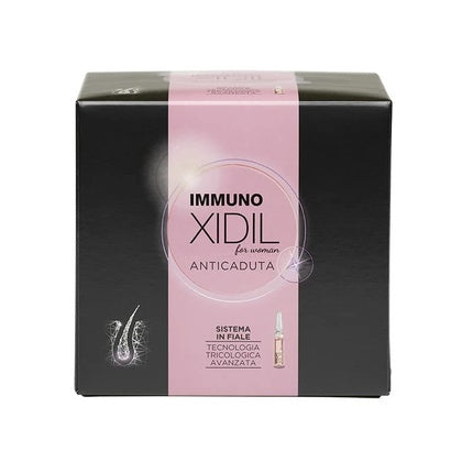 Immuno XIDIL Woman, Morgan Pharma, Ser Tricologic Anticaduta, 15 Ampoule