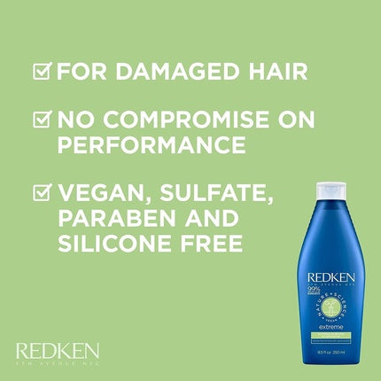 Condiționator vegan pentru păr deteriorat, Redken Nature + Science Color Extreme, 250ml