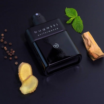 Eau de Toilette Bugatti Performance Intense Black 100 ml