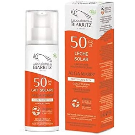 Lapte solar, Laboratoires De Biarritz Alga Maris, SPF30, 100g