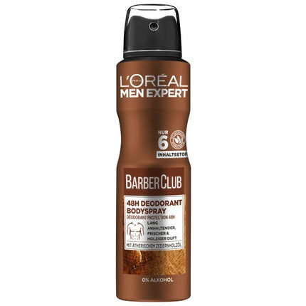 Deospray L'Oréal Men Expert Barber Club 150ml