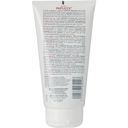 Gel de Curățare, Papulex, Moussant, 150 ml, alb