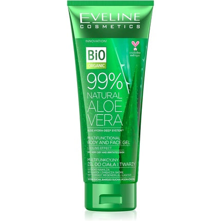 Gel multifunctional fata si corp, Eveline Cosmetics, Aloe Vera, 250ml