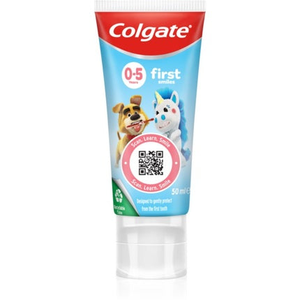 Pastă de dinți copii, Colgate First, 0-5 ani, cu aromă de căpșuni, 50ml