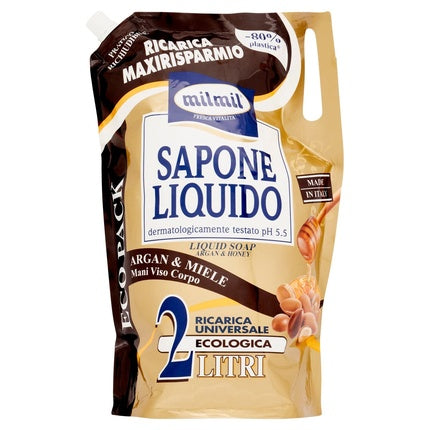 Șampon lichid, Milmil, Argan, 2L