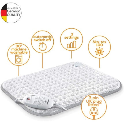 Pad termic Beurer HK 42, alb, dimensiuni 44x33 cm