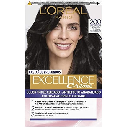 Vopsea de par, L'Oréal, Excellence, nuanta brun inchis