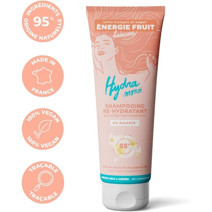 Șampon rehidratant Energie Fruit cu ulei de macadamia 250ml