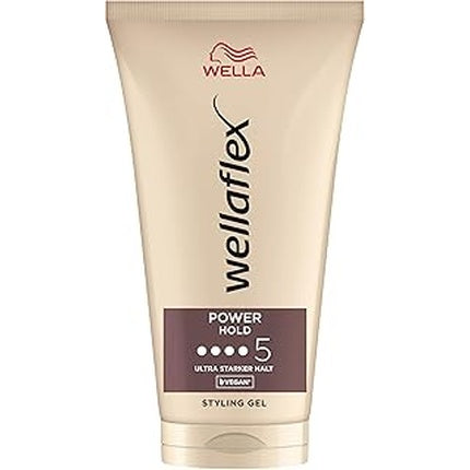 Gel de păr Wella Wellaflex Power Hold, 150 ml, fixare ultra-puternică