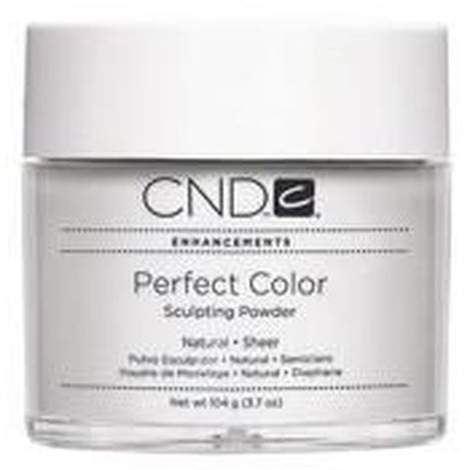 Pulbere de sculptat unghii CND Perfect Color, Natural Sheer, 104g