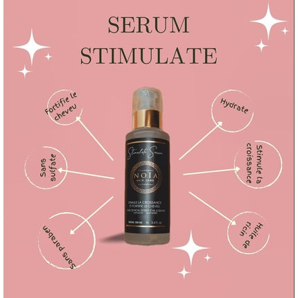 Ser de păr Noia, Stimulate, 100 ml, negru