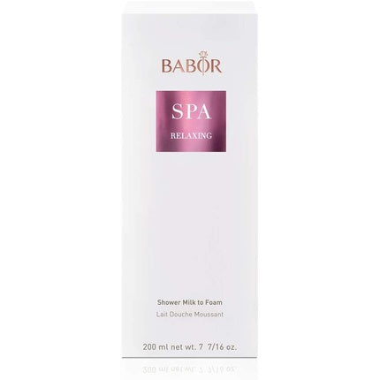 Gel de duș Babor Spa Shower Milk, ambalaj individual, 200 ml