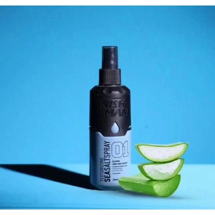 Spray de styling, Nishman, Sea Salt, 200 ml, albastru