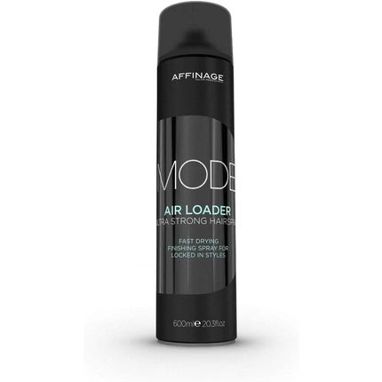 Spray fixator păr, Affinage Mode Air Loader Ultra Strong Hairspray, negru, 600ml