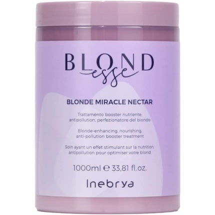 Ser păr Inebrya Blondesse Blonde Miracle Nectar, 250 ml, liliac