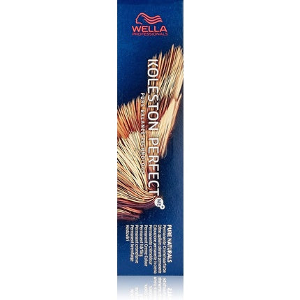 Vopsea de par, Wella, Koleston Perfect ME+ 7/01 Blonde Mediu Natural Cenusiu, 60ml