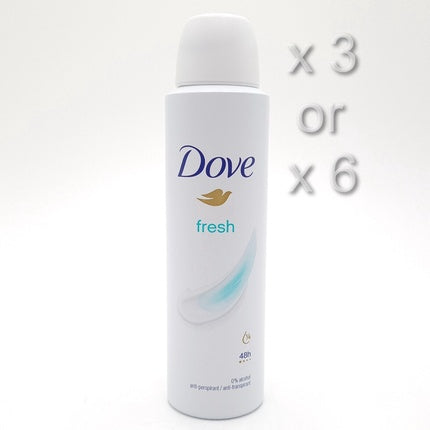 Deodorant antiperspirant, Dove Fresh, 150ml