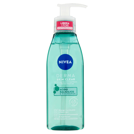 Gel de Spălare Anti-Imperfectiuni, Nivea Derma Skin Clear, 150ml