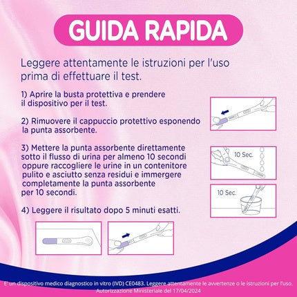 Test Sarcina Gnp First Response, dispozitiv medical, ambalaj roz