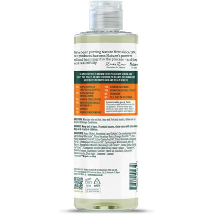 Faith In Nature Shampoo Purifiant pentru păr gras, Grapefruit și Portocală, 400 ml