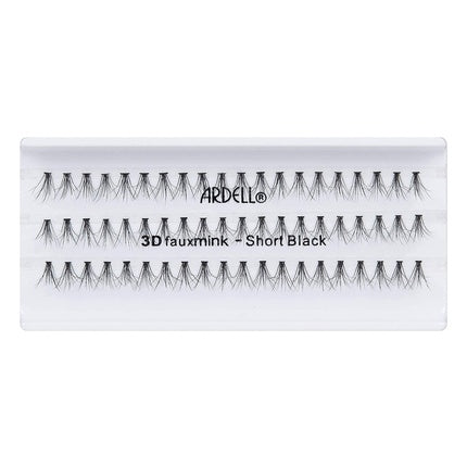 Gene false Ardell 3D Faux Mink Individuale, Negru