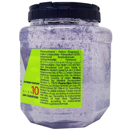 Gel de păr Wet Line Xtreme Professional, fixare extremă, 481 grame