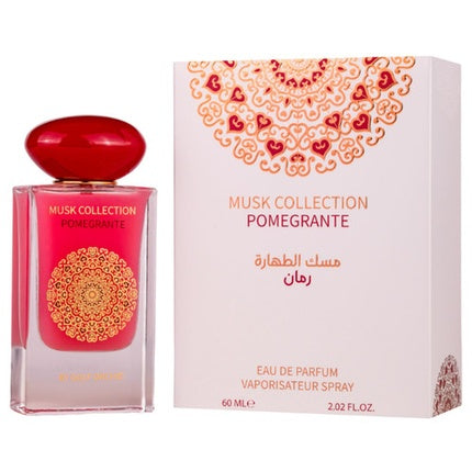 Perfum Musk Tahara Pomegranate, 100ml, sticlă transparentă cu capac roșu
