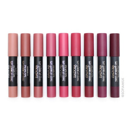 Ruj Isadora Twist Up Matte, finish catifelat