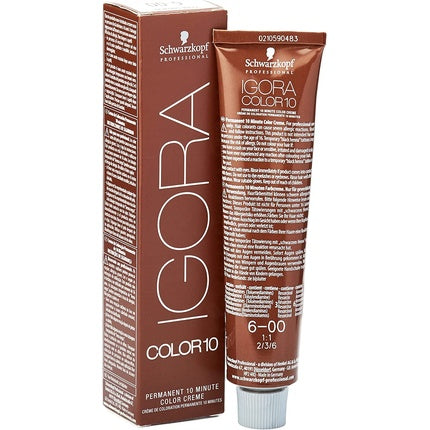 Vopsea de par, Schwarzkopf, Igora 10 6-00 Natural Extra Inchis, 60ml