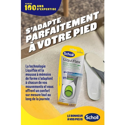 Talonetă Scholl LiquiFlex, Gri, S
