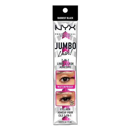 Adeziv gene false NYX Jumbo Lash rezistent la apă