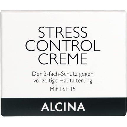 Cremă de zi, Alcina, Stress Control, SPF 15, 50ml