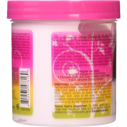 Cremă de păr pentru copii African Pride, Olive Miracle Quick Bounce, 425g
