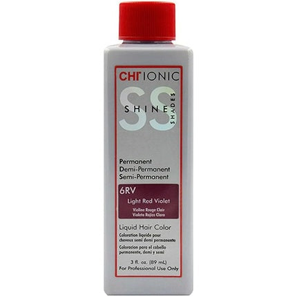 Culoare permanentă pentru păr Farouk Systems Ch Ionic SS 6RV Light Red Violet, 90ml