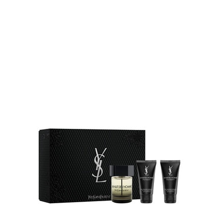 Set Parfum Yves Saint Laurent La Nuit De L'Homme, 100 ml Apa de Toaletă cu două geluri de duș