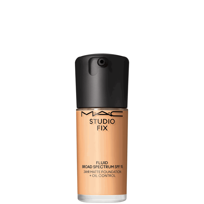 Fond de ten lichid MAC Studio Fix Fluid, finisaj mat, nuanța C45, SPF 15, 30 ml, tester