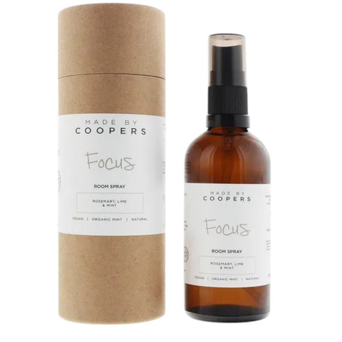 Spray de cameră Made By Coopers Focus, rozmarin, lime și mentă, 100 ml