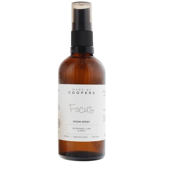 Spray de cameră Made By Coopers Focus, rozmarin, lime și mentă, 100 ml