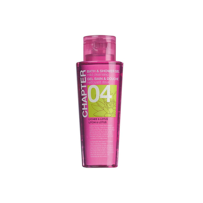 Gel de duș Mades Cosmetics Chapter 04, hidratant, cu litchi și lotus, pentru toate tipurile de piele, 400 ml, tester