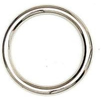 Inele Metal Rimba Solid 8mm Argintiu