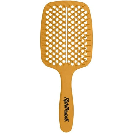 Pensulă rotundă Rickiparodi Concave Brush Duo Effect, galben