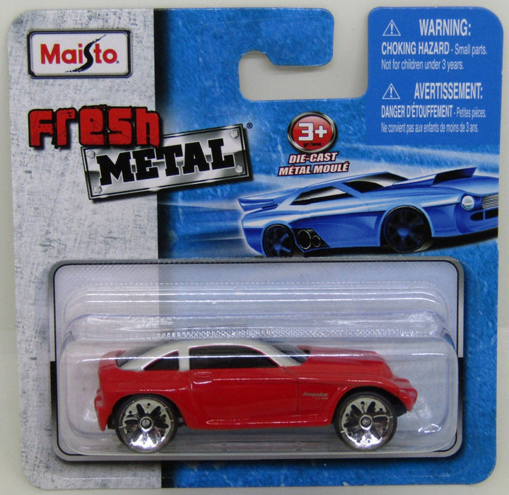 Mașinuță metalică Maisto Fresh Metal, model auto roșu, 3+
