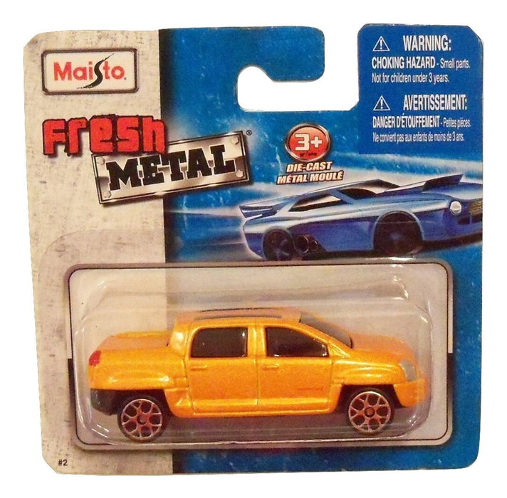 Mașinuță miniaturală Maisto Fresh Metal, model camionetă, din metal, portocalie, 3+