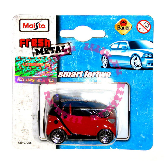 Mașinuță de jucărie Maisto Fresh Metal Smart Fortwo, roșie