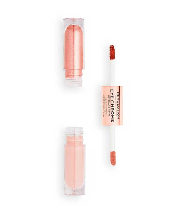 Fard de pleoape lichid Makeup Revolution Eye Chrome, nuanța Viață, 2,2 ml