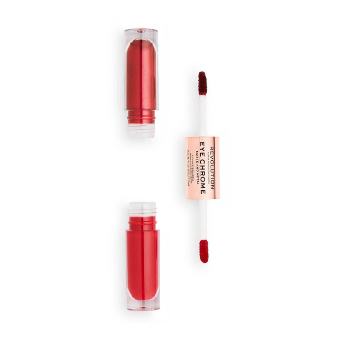 Fard de pleoape lichid Makeup Revolution Eye Chrome, nuanța Adora, 4,4 ml