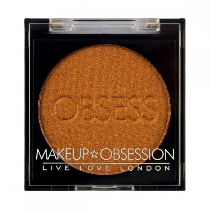 Fard de pleoape pudră Makeup Revolution Obsession, nuanța E166 Coasta de Aur, 2 g
