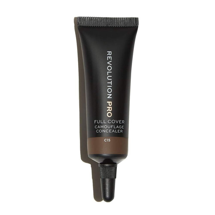 Corector lichid Makeup Revolution REVOLUTION PRO, acoperire completă, vegan, nuanța C15, 8,5 ml