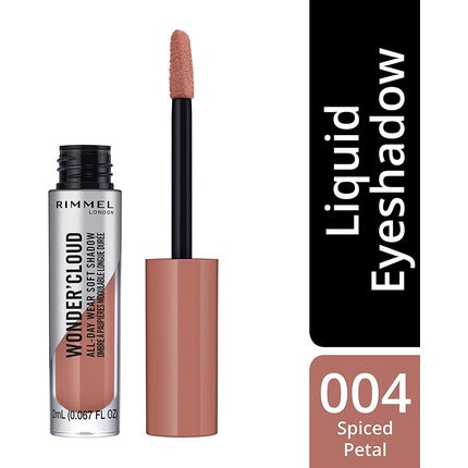 Fard de pleoape lichid, Rimmel, Wonder'Cloud 004 Spiced Petal